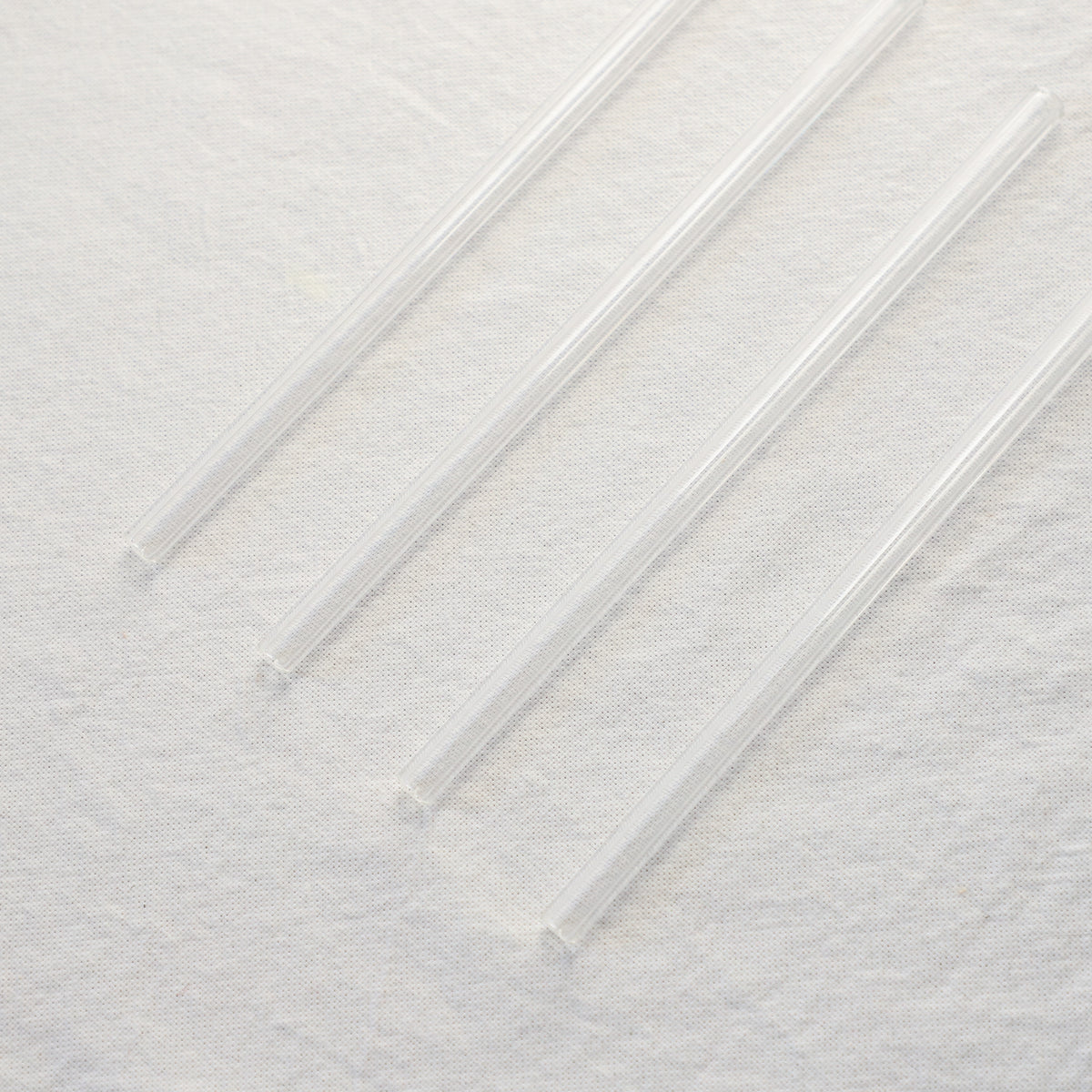 Wide Smoothie Glass Straws - Clear – Brook Drabot Glass